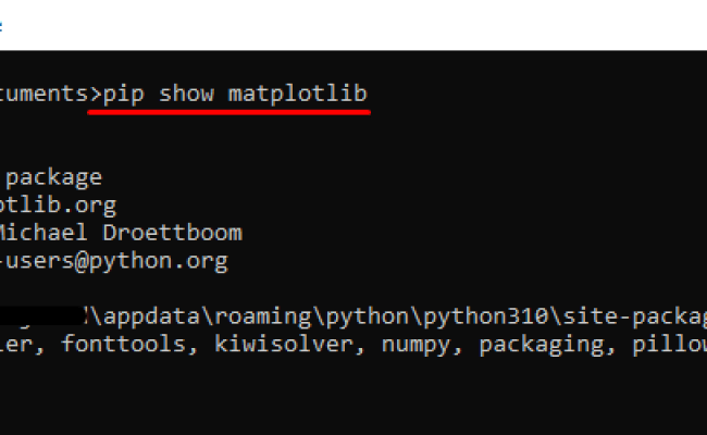 ModuleNotFoundError: No Module Named ‘matplotlib’ In Python – Its Linux ...