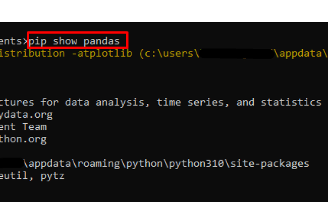 ModuleNotFoundError: No Module Named ‘pandas’ In Python – Its Linux FOSS