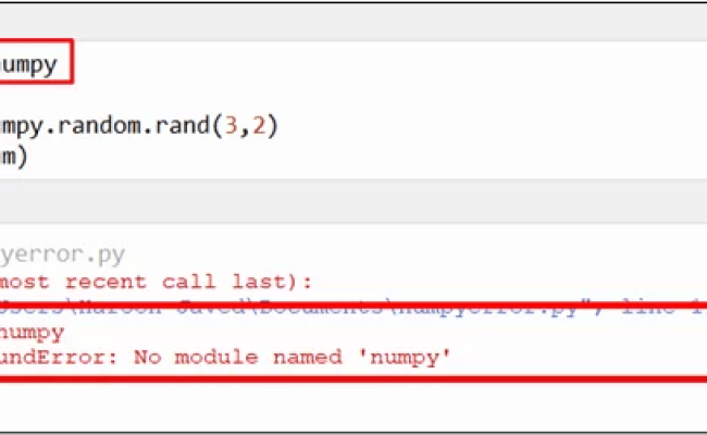 ModuleNotFoundError: No Module Named ‘numpy’ In Python – Its Linux FOSS