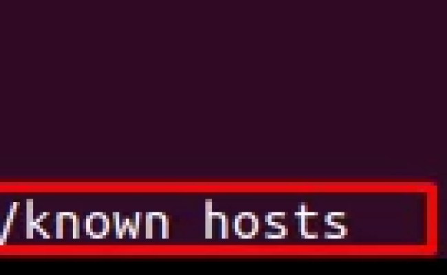 Fix: Ssh Host Key Verification Failed – Its Linux FOSS
