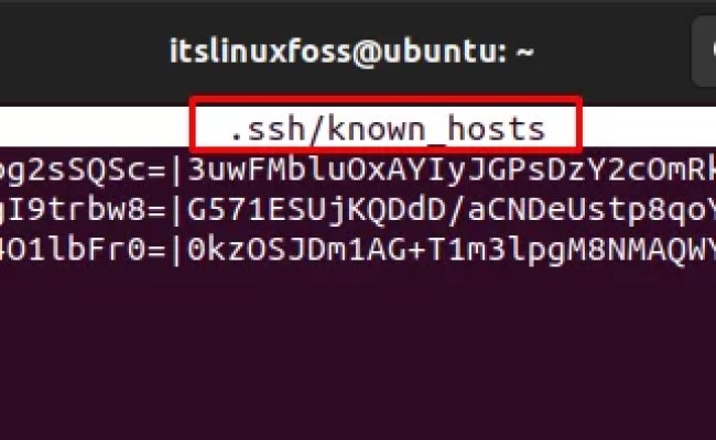 Fix: Ssh Host Key Verification Failed – Its Linux FOSS