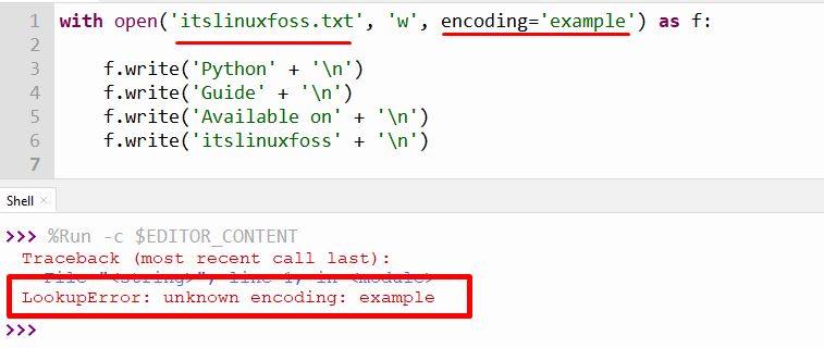 Lookuperror Unknown Encoding In Python Its Linux Foss - Mobile Ocean Backgrounds for Desktop