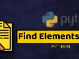 How To Find Elements In A List In Python Its Linux Foss