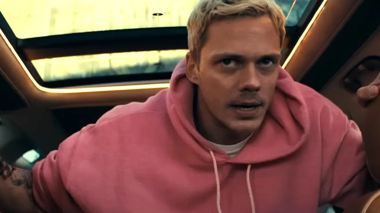 Locked (2025) Review: Bill Skarsgård vs. The World’s Most Evil Car