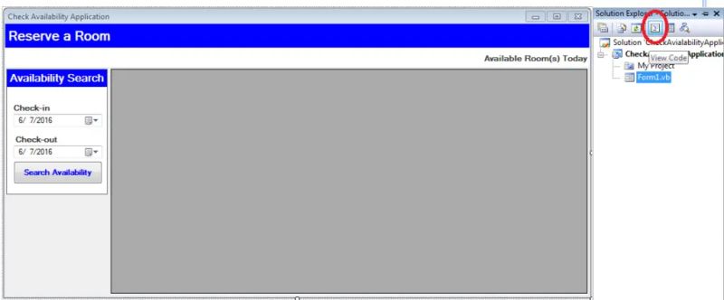 Search Availability Application In Vb Net - Mobile Landscape Textures for Desktop