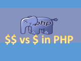 Difference Between And In Php With Example Codes