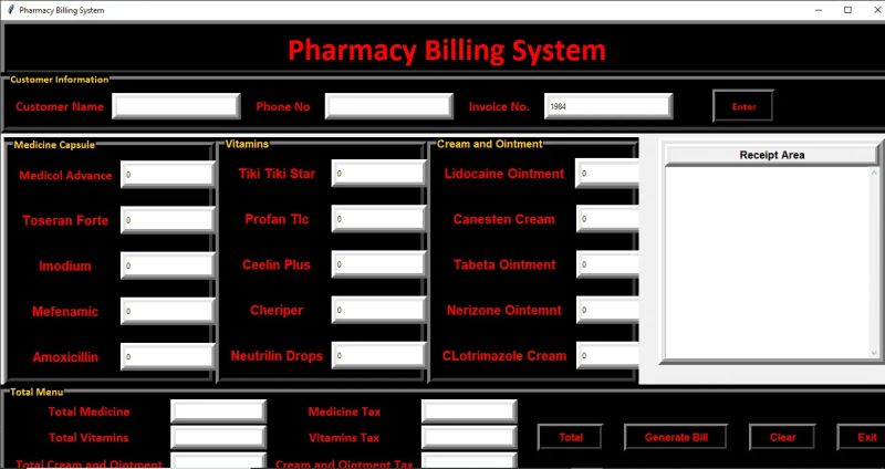 Store Billing System Project In Python With Source Code And Report - Download Incredible Vintage Image | Full HD