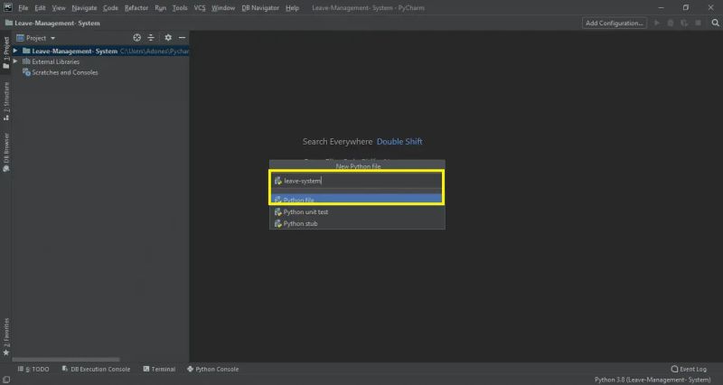 Leave Management System Project In Python With Source Code - Beautiful City Background - Ultra HD