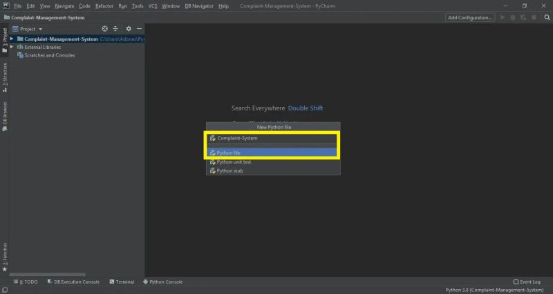 Complaint Management System Project In Python Source Code - 4K Landscape Images for Desktop