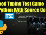 Python Speed Typing Test With Free Source Code