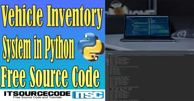 Stock Inventory System In Python Free Source Code Sourcecodester - Mobile Dark Designs for Desktop