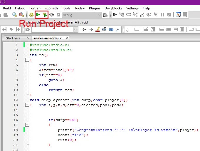 Snakes Ladders C Programming James Lester 