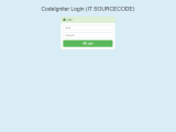 Login Page Or Form In Codeigniter With Mysql