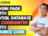 Login Page Or Form In Codeigniter With Mysql