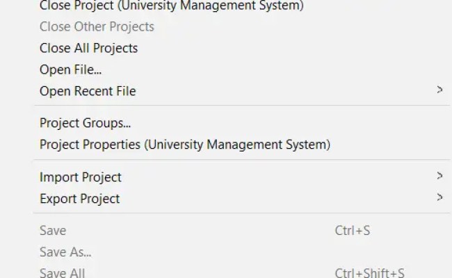 University Management System Project In Java With Source Code