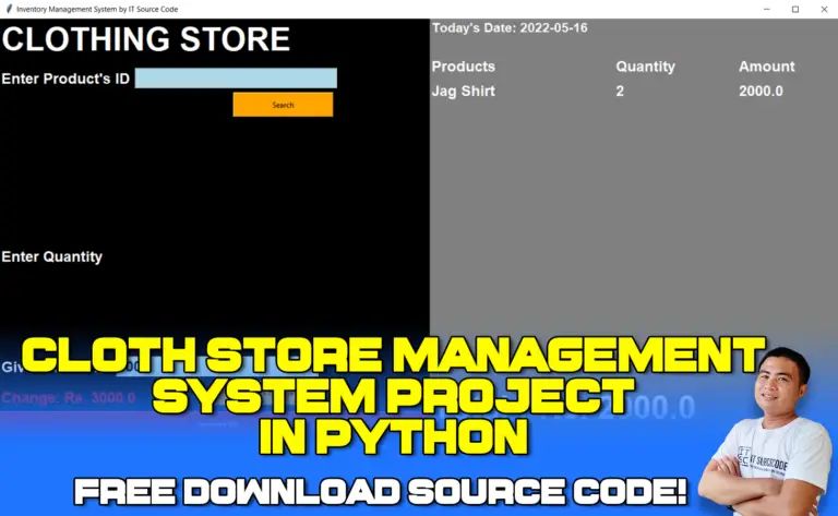 Python Project On Creating Cloth Store Management System With Source Code - Beautiful Mountain Texture - High Resolution