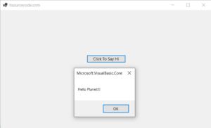 How Do You Allow A Vb Net Basic Winforms Control To Detect Clicking - Modern Landscape Picture - High Resolution