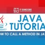 How To Call A Method In Java With Code Example
