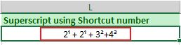 Superscript In Excel Easy Method And Shortcut - Premium Vintage Background Gallery - High Resolution