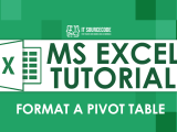 How To Format A Pivot Table In Excel Simple Steps