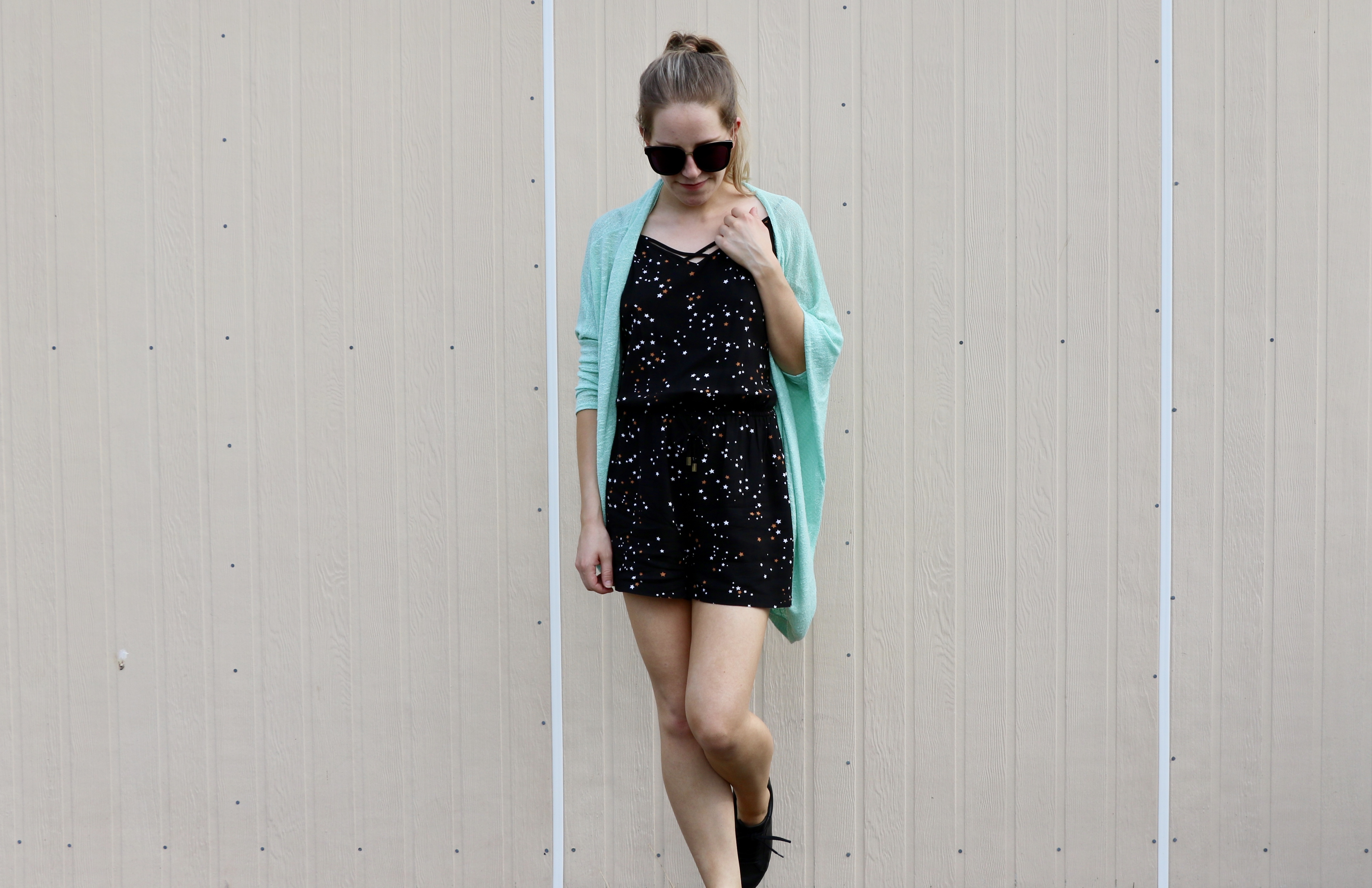 Styling a playsuit for the summer months