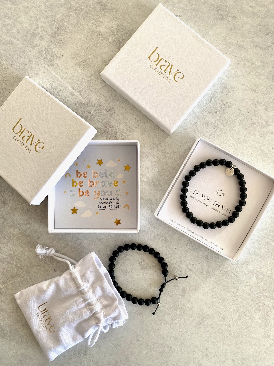 Brave Collective: Crystal Bracelets