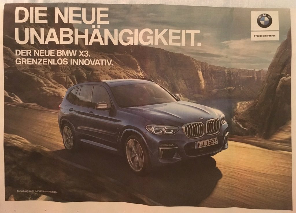 Modelle wie der bmw e46 beispielsweise sind natürlich wegen des alters etwas anfälliger. Kann Auto-Werbung gefÃ¤hrlich werden? | It started with a