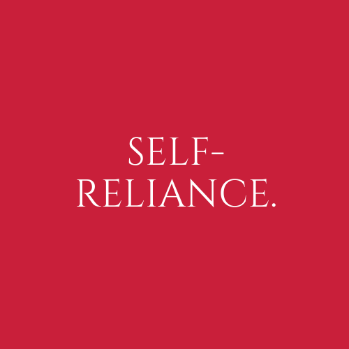 Self Reliance
