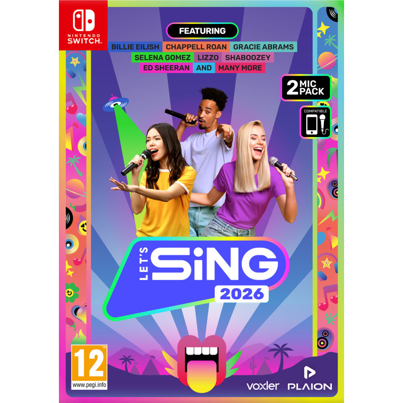 Let S Sing 2026 Nintendo Switch Dobra Cena Sklep Online IT Store Lets Sing 2026 Nintendo Switch 