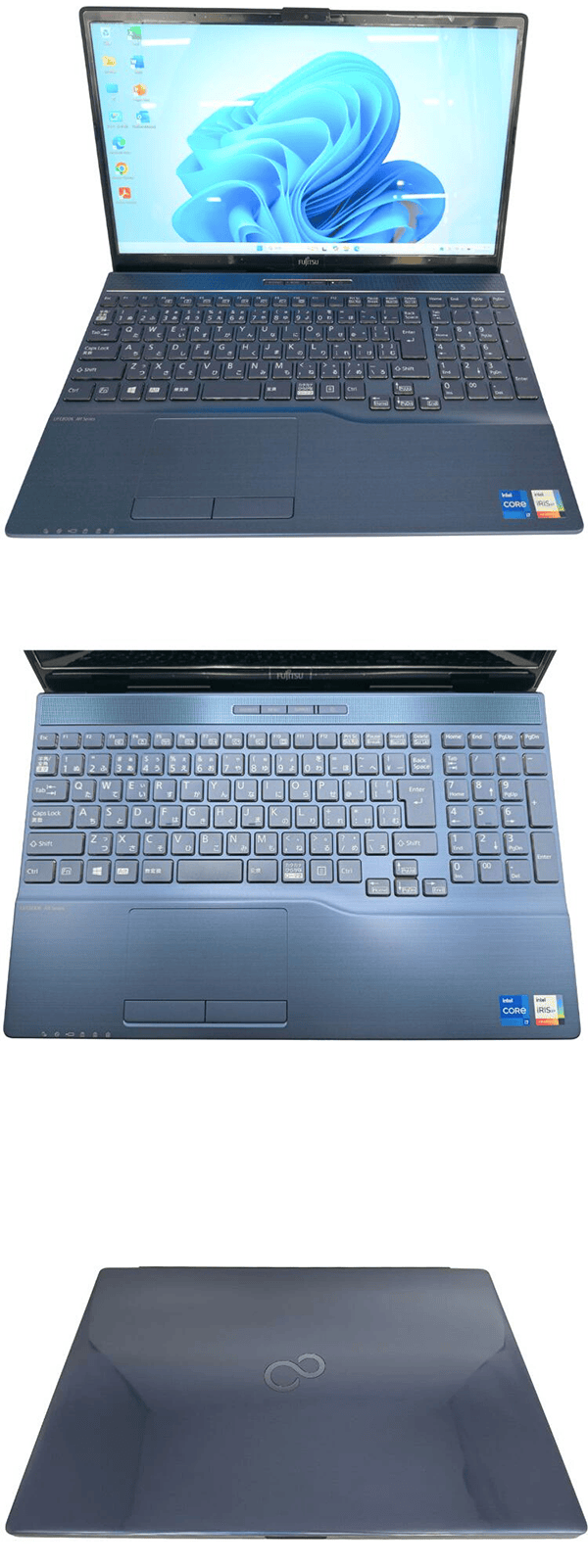 最新OS Windows11】SSD1TB メモリ32GB 富士通 ノートPC AH53/F3 第11