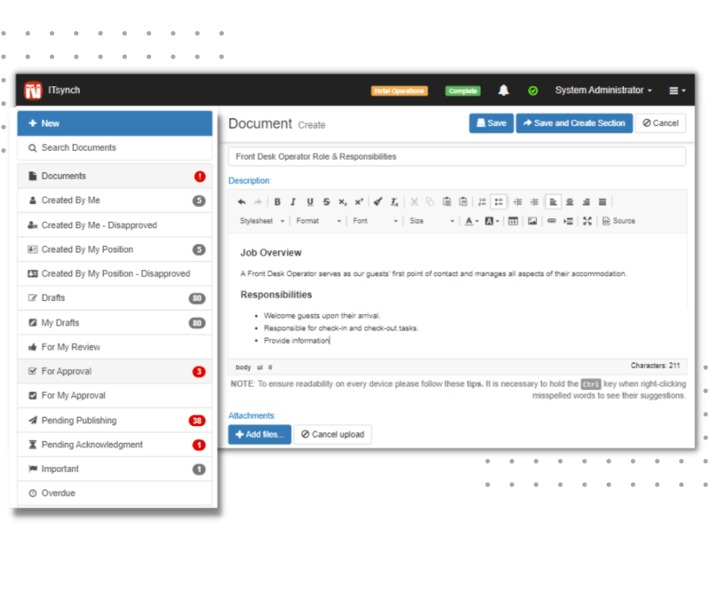 Document Management System Sigma - 8K Light Designs for Desktop