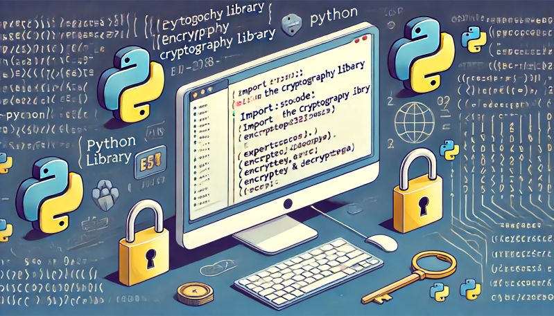 Python Crypter - Premium Ocean Illustration - 8K