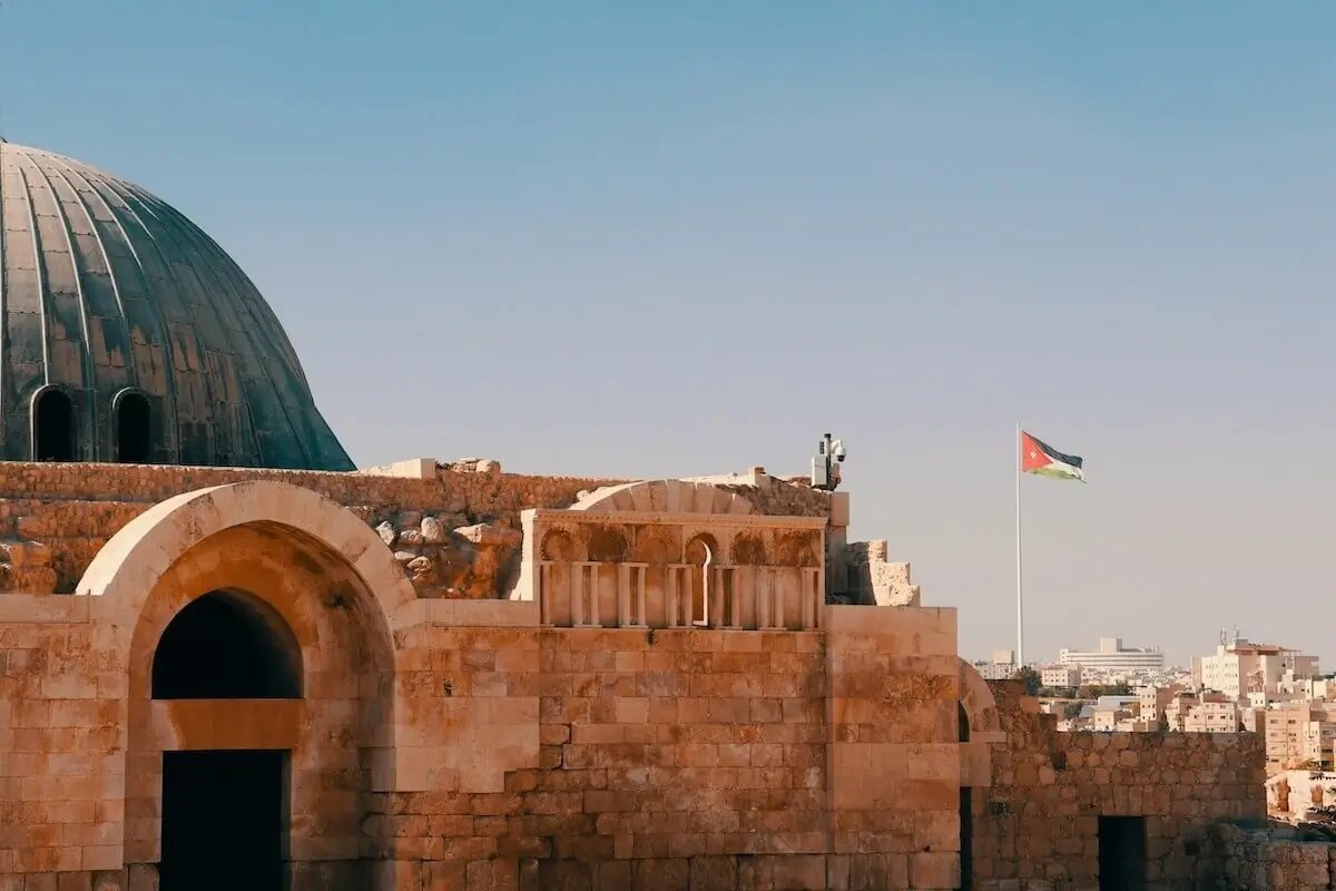 Old buildings in Amman