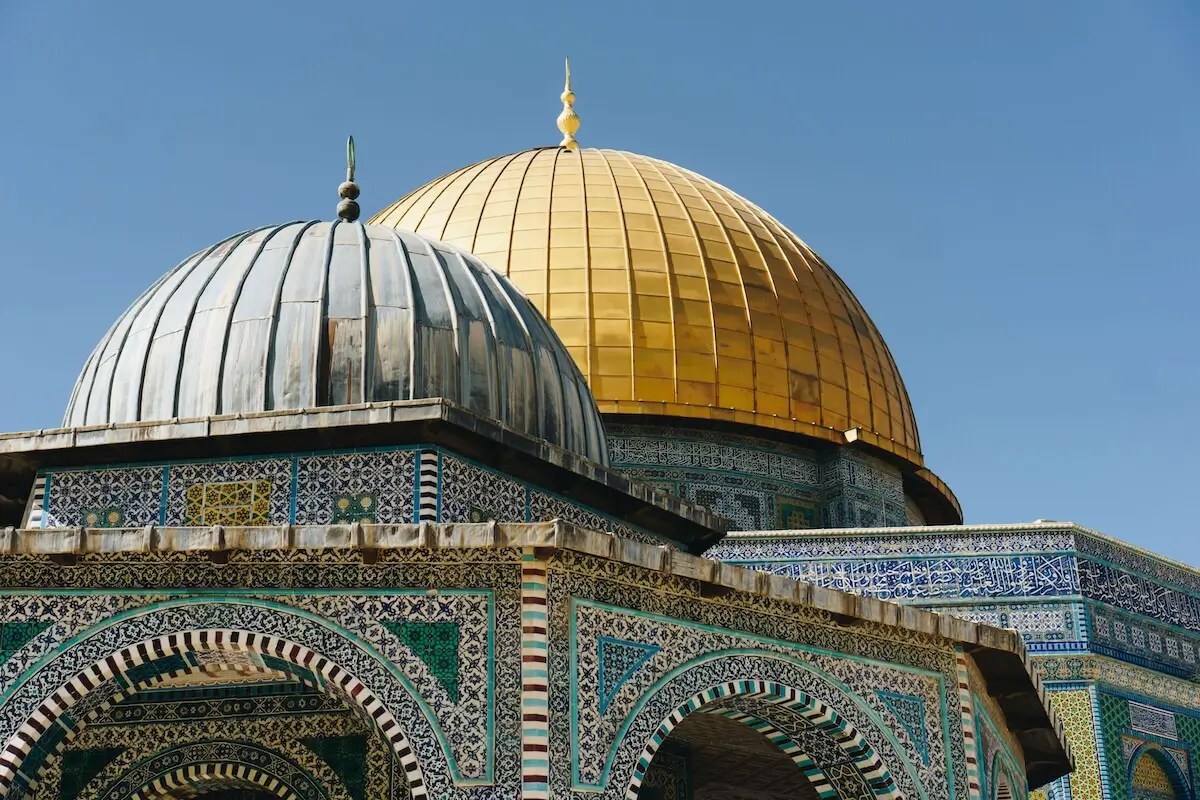 Top of Dome of the Rock