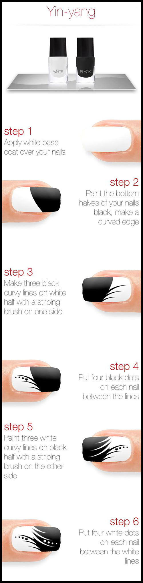 Abstract nail art tutorial