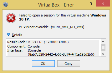 Pada video kali ini, kami akan membagikan tutorial mengenai cara mengatasi virtualbox error dengan notifikasi failed to open session virtual . Fix Vt X Is Not Available Verr Vmx No Vmx In Virtualbox