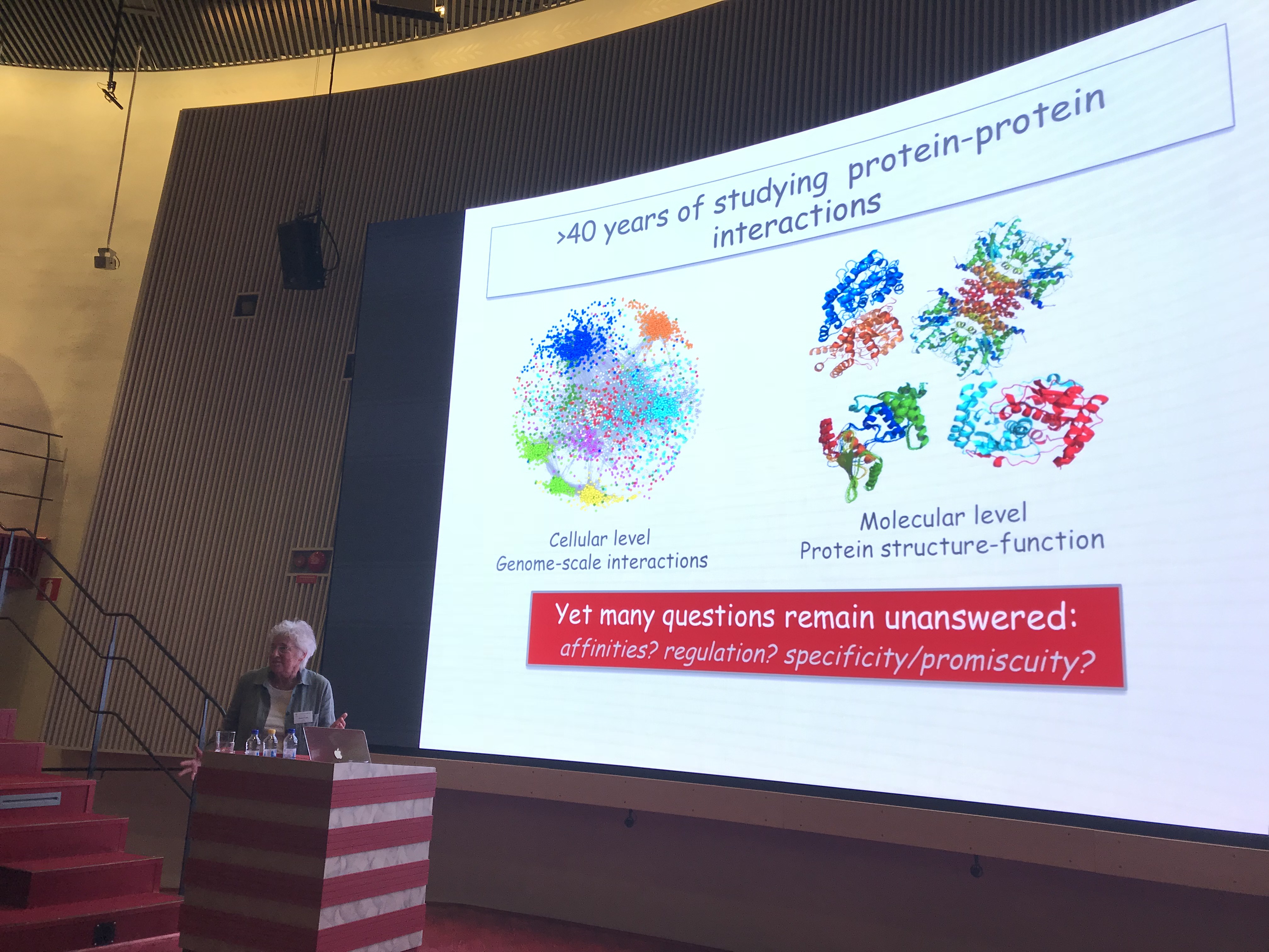 Shoshana Wodak (VIB-VUB center for structural Biology, Brussels, Belgium)