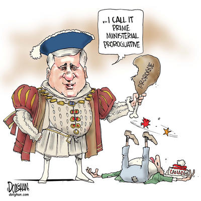 Proroguing, Prime Minister Harper and Canadian Democracy