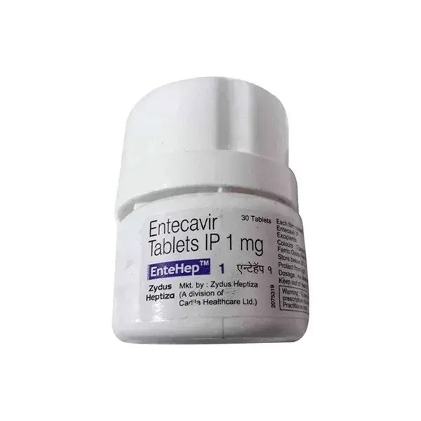 EnteHep 1mg Entecavir tablets Zydus Heptiza packaging