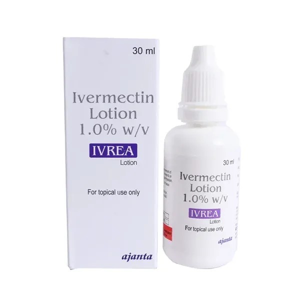 Ivermectin Lotion Ivrea 1.0% w/v packaging