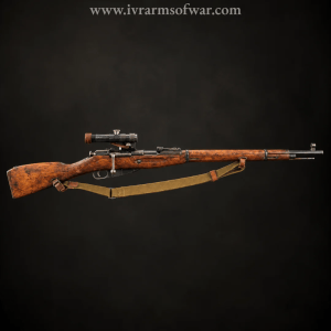 NL Deco - M1891 Mosin Nagant Sniper rifle! With servicestamps in multiple countries!