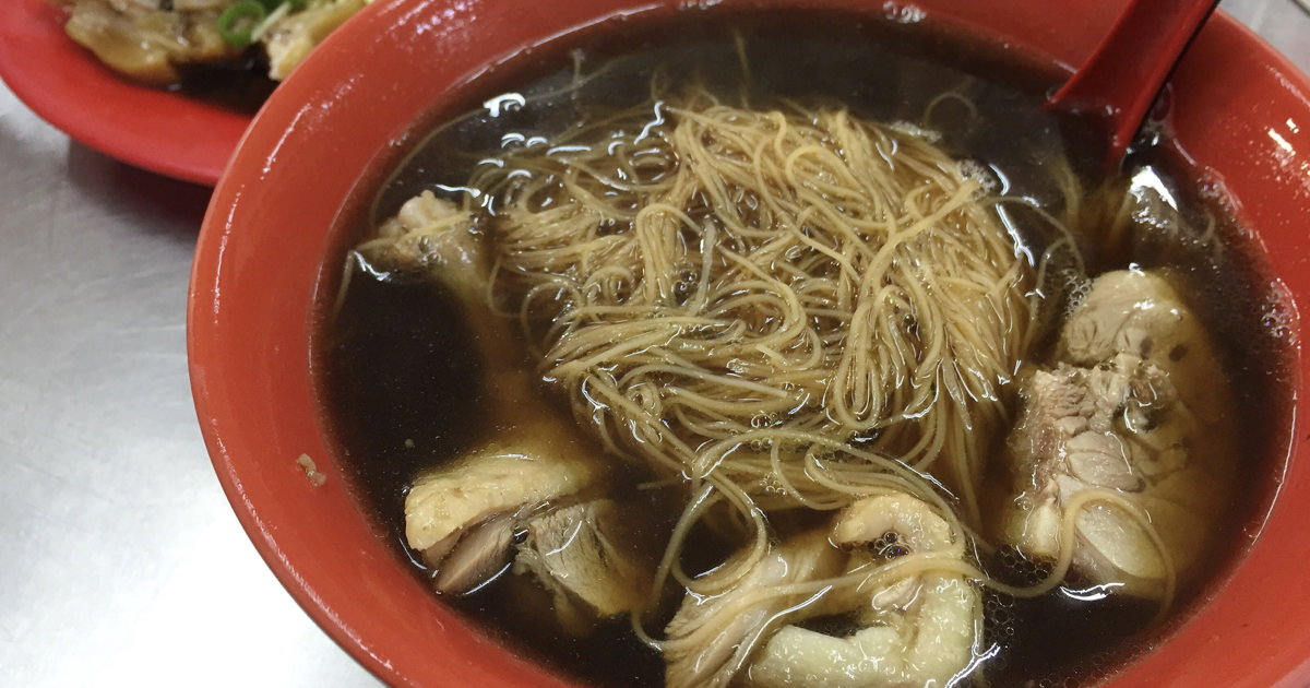 大甲鎮瀾宮食尚玩家推薦美食，正兄弟當歸鴨肉麵線