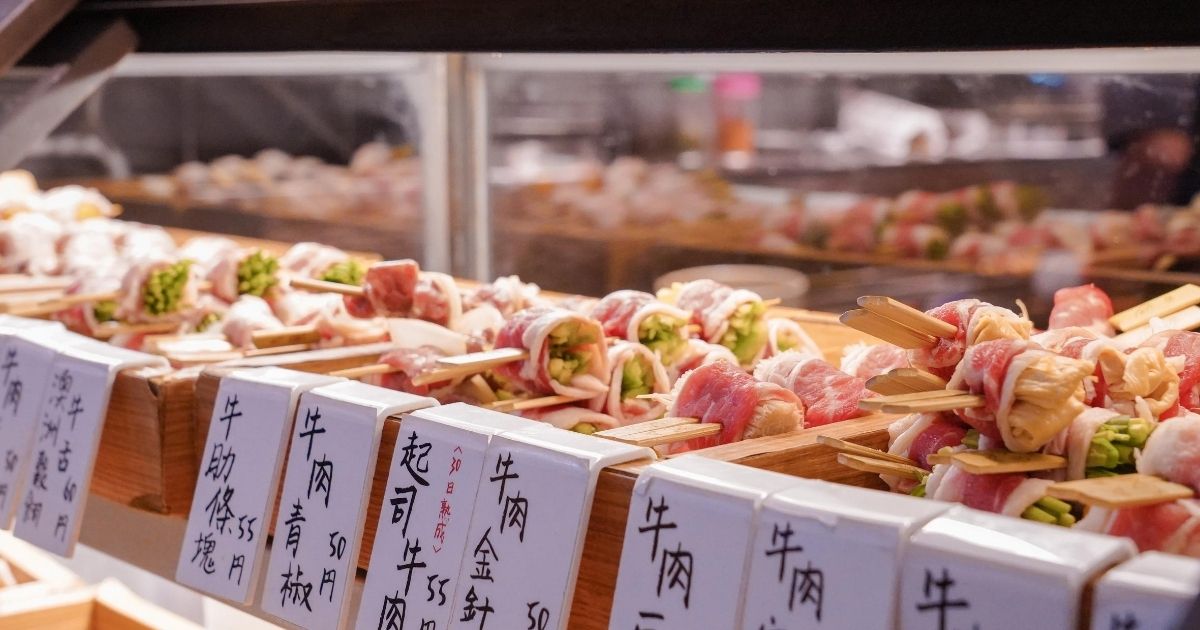 燃手串 |一中商圈食尚玩家推薦文青串燒店，種類品項多的宵夜美食！