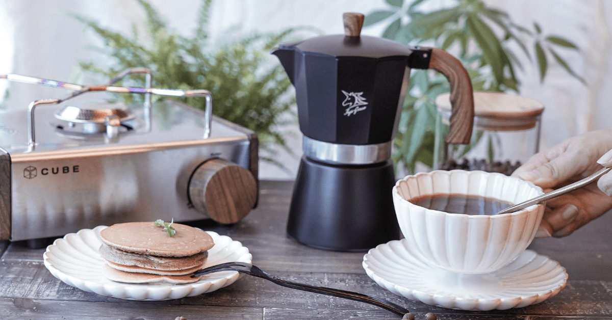 經典義式咖啡摩卡壺 |露營入門首選推薦 富士雅麗Fuji-Grace，給你撩人咖啡香！