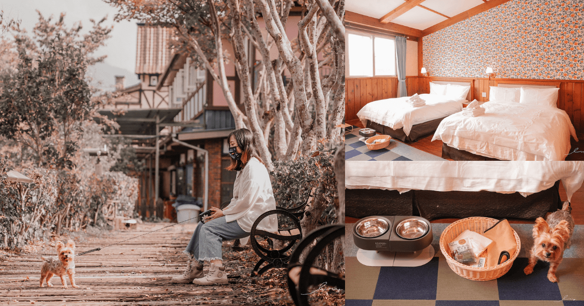 清境見晴花園渡假山莊 |清境寵物民宿推薦，寵物房還貼心附贈寵物飼料/沐浴品/尿墊，絕美觀景窗和樓下7-11，輕鬆帶著毛小孩去旅行！