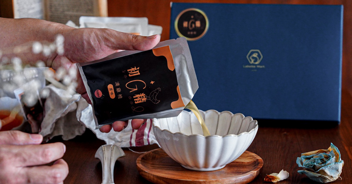 滴雞精推薦-初G精滴雞精禮盒，孕期進補首選，常溫保存好攜帶，還兼顧無腥味、低熱量、0脂肪