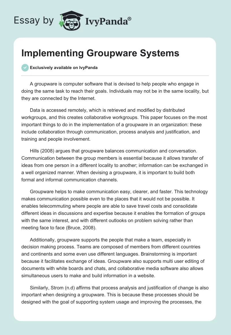 Understanding Groupware In Distributed Systems Advantages And Course - Colorful Illustration Collection - HD Quality