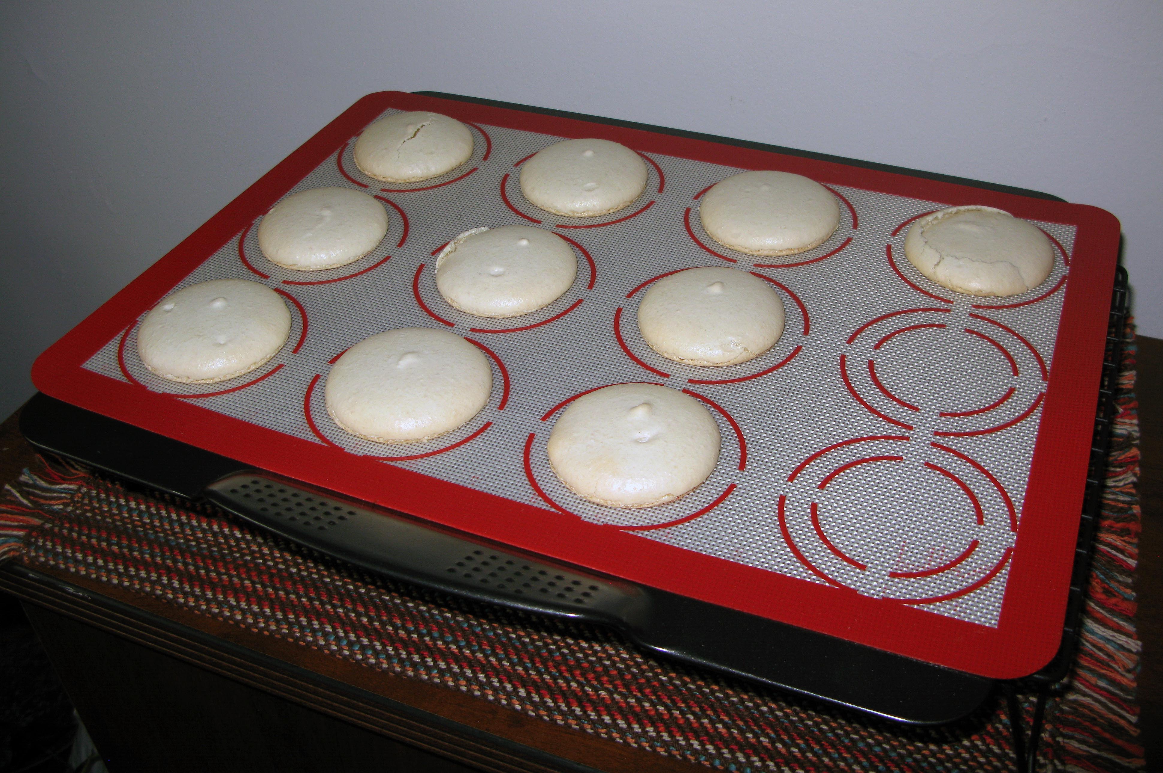 Baked Macaron Shells