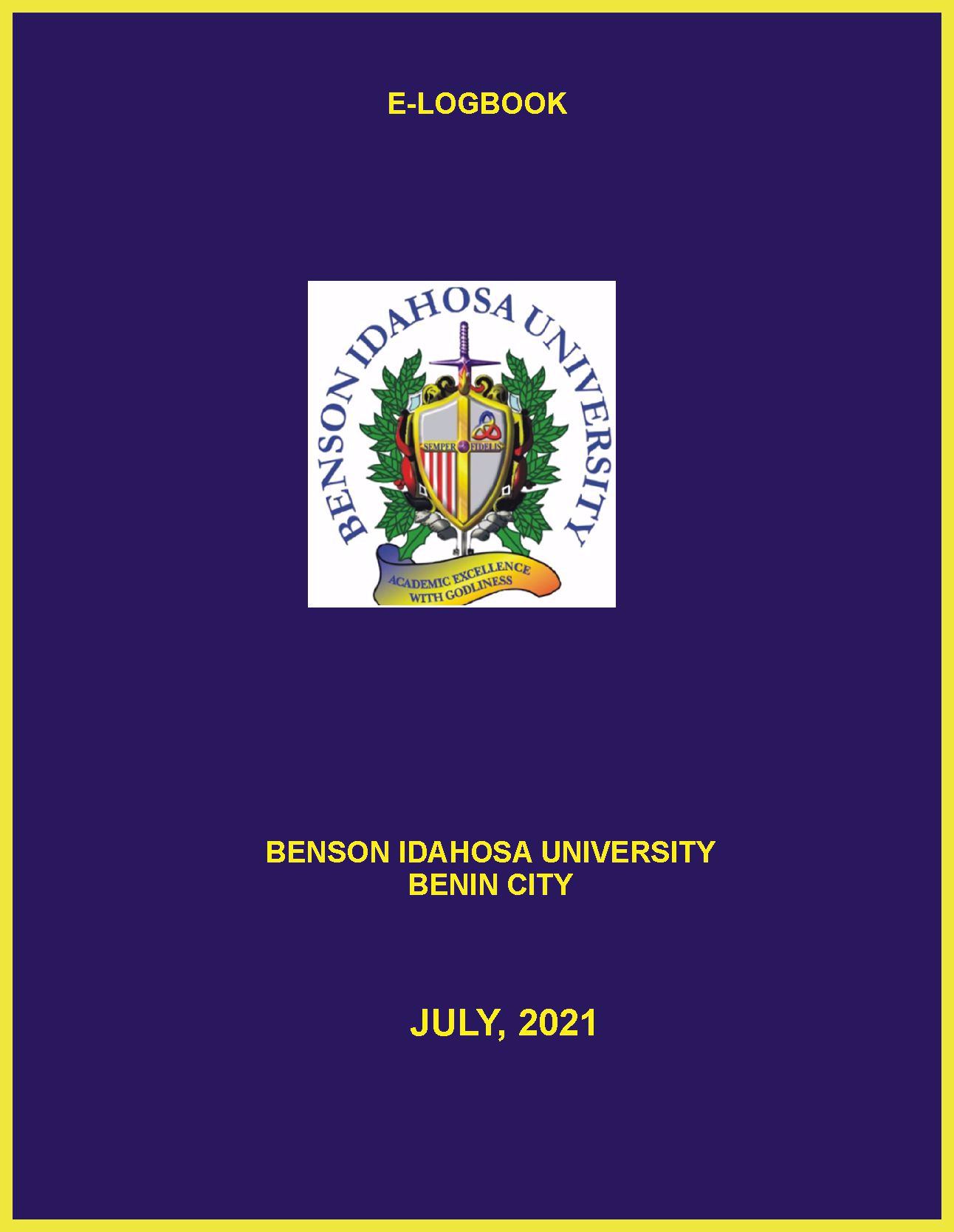 E-LOGBOOK cover