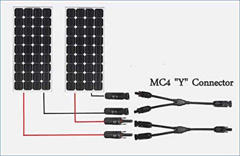MC4コネクタ 2.5/4.0/6.0sqケーブル対応 (100組セット) - アイウィス